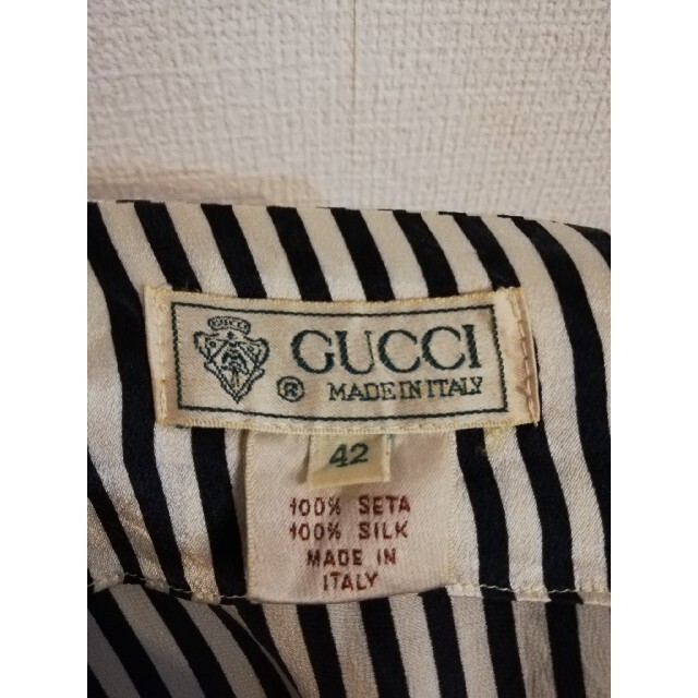 Gucci(グッチ)の☆Lulu様専用です☆gucci ヴィンテージ　ワンピース レディースのワンピース(ひざ丈ワンピース)の商品写真