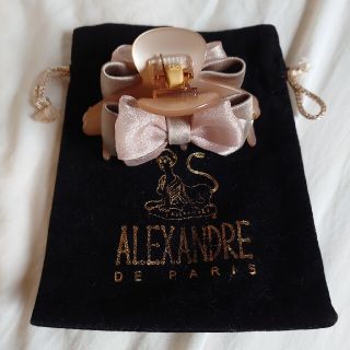 アレクサンドルドゥパリ(Alexandre de Paris)のめたまに様　アレクサンドル・ドゥ・パリ　リボンクリップ(バレッタ/ヘアクリップ)