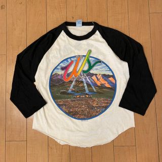 サンタモニカ(Santa Monica)の超希少 80s ビンテージ USA製 US ロック フェスティバル Tシャツ(Tシャツ/カットソー(七分/長袖))