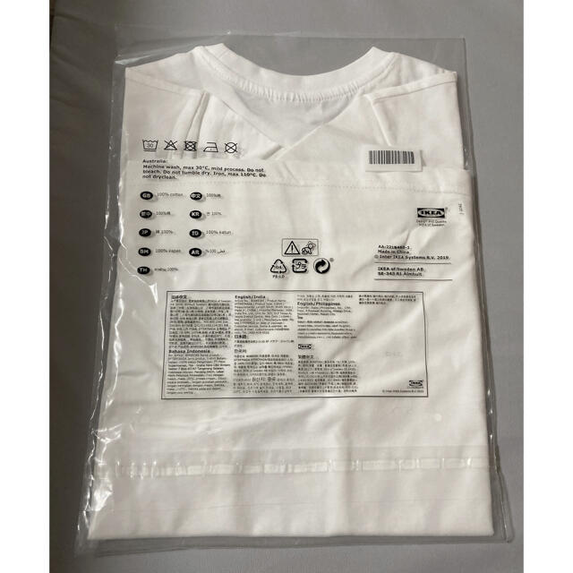 IKEA(イケア)のIKEA Tシャツ　S/Mサイズ レディースのトップス(Tシャツ(半袖/袖なし))の商品写真