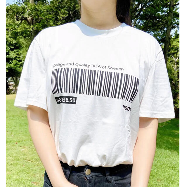 IKEA(イケア)のIKEA Tシャツ　S/Mサイズ レディースのトップス(Tシャツ(半袖/袖なし))の商品写真