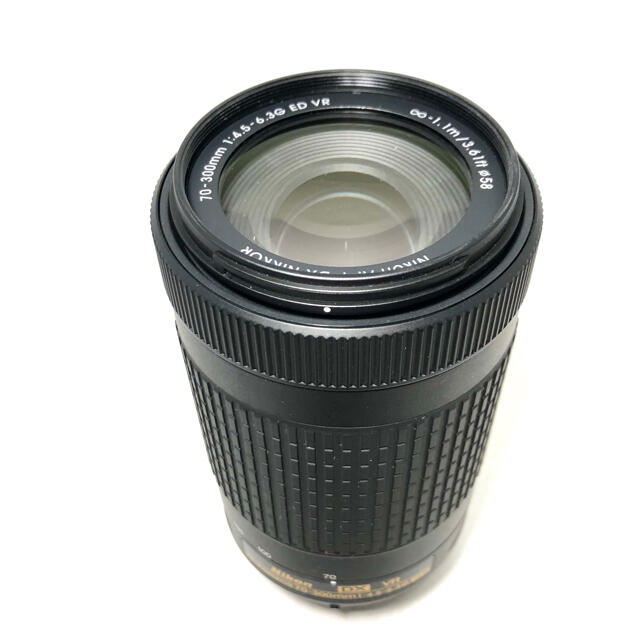Nikon(ニコン)のNikon AF-P DX 70-300 f/4.5-6.3G ED VR スマホ/家電/カメラのカメラ(レンズ(ズーム))の商品写真