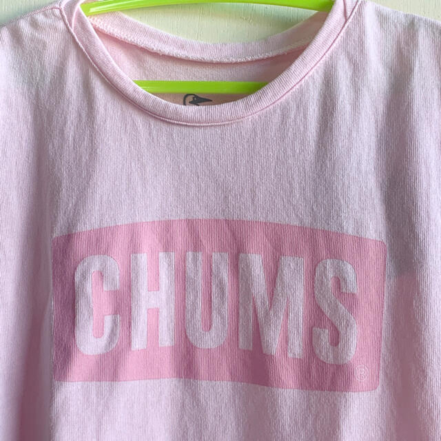 新品　CHUMS キッズ　ロゴ　ワンピース チャムス pim