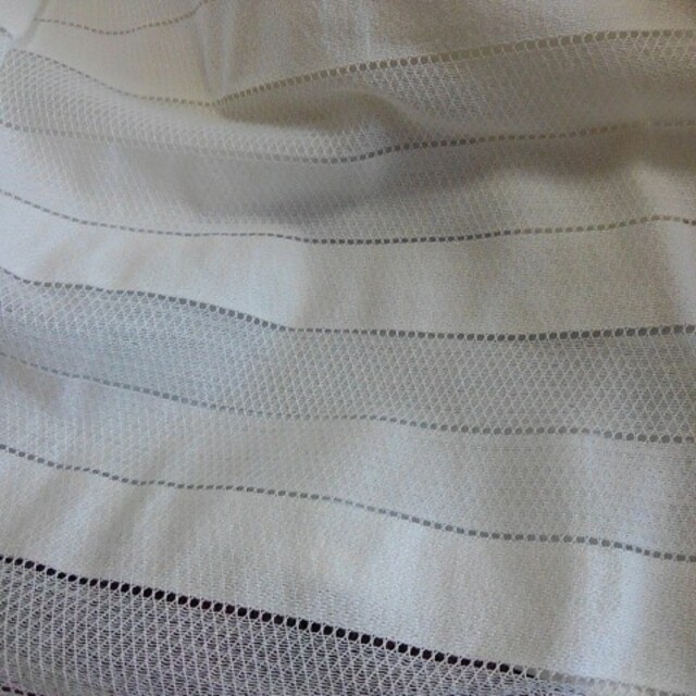 MICHEL KLEIN(ミッシェルクラン)のフレア　スカート　白　ミッシェルクラン　パリ　36号 レディースのスカート(ひざ丈スカート)の商品写真