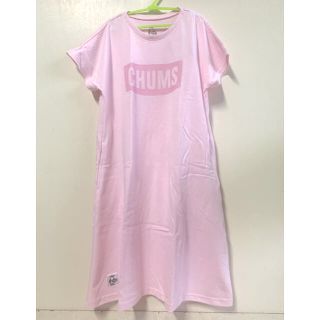 チャムス(CHUMS)の新品　CHUMS キッズ　ロゴ　ワンピース　チャムス  pixl(ワンピース)