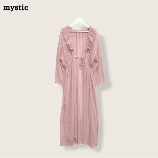 ミスティック(mystic)の【mystic】プリーツガウン　羽織り　ミスティック(その他)