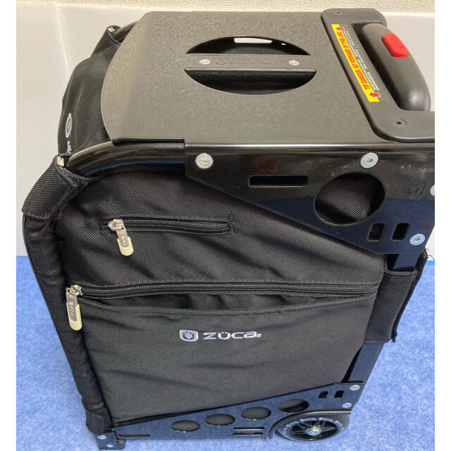 【美品】ZUCA(ズーカ)プロ トラベル キャリー black レディースのバッグ(スーツケース/キャリーバッグ)の商品写真