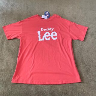 バディーリー(Buddy Lee)の新品　マタニティＬ　LEEオレンジＴシャツ(マタニティトップス)