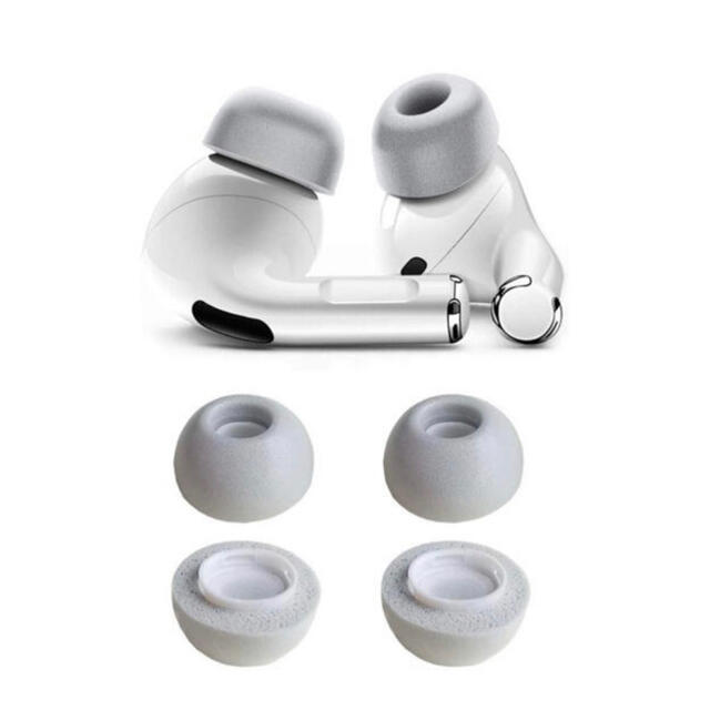 Apple(アップル)の【純正品】AirPods Pro イヤホン 両耳 スマホ/家電/カメラのオーディオ機器(ヘッドフォン/イヤフォン)の商品写真