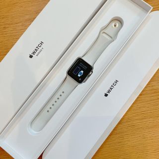 アップルウォッチ(Apple Watch)のアップルウォッチ　シリーズ3(腕時計(デジタル))