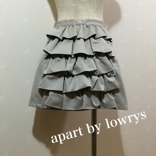 アパートバイローリーズ(apart by lowrys)のapart by lowrys バッグフリルのミニスカート(ミニスカート)