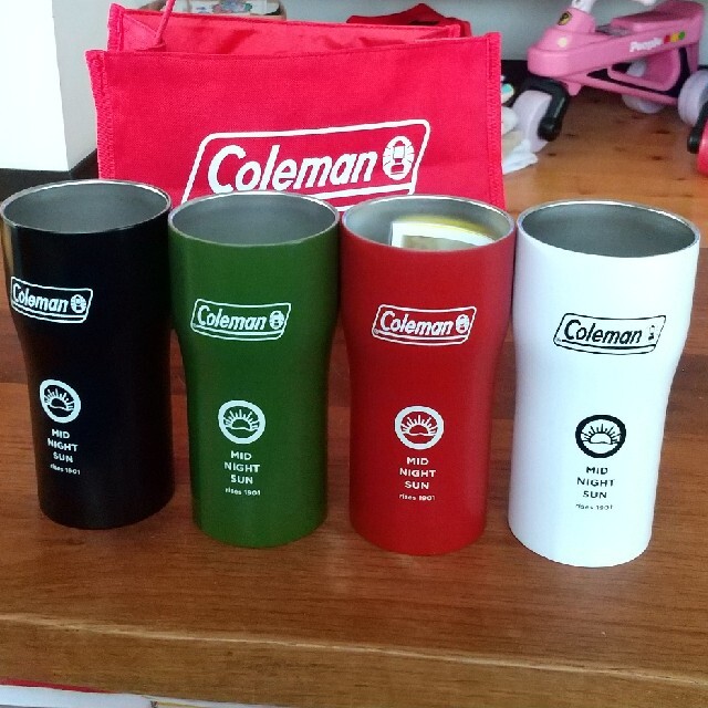 Coleman(コールマン)のColeman 真空断熱 タンブラー 380ml 赤 新品 インテリア/住まい/日用品のキッチン/食器(タンブラー)の商品写真