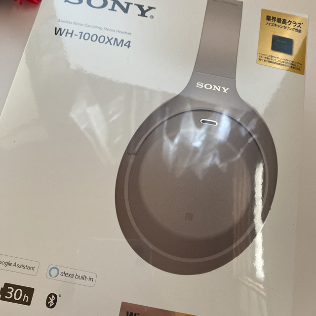 SONY(ソニー)のWH-1000XM4 新品・未使用・未開封！ スマホ/家電/カメラのオーディオ機器(ヘッドフォン/イヤフォン)の商品写真