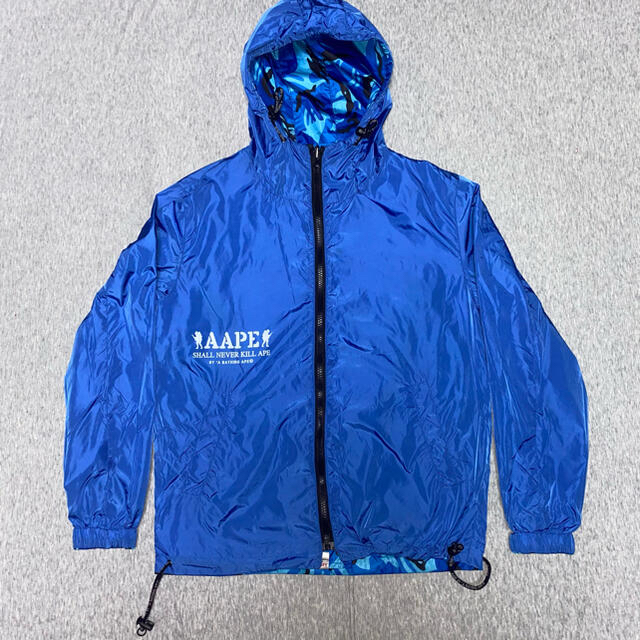 A BATHING APE(アベイシングエイプ)の古着 AAPE リバーシブルパーカー エイプ ベイシングエイプ メンズのトップス(パーカー)の商品写真