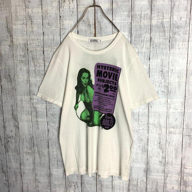 HYSTERIC GLAMOUR(ヒステリックグラマー)の【最高デザイン☆バックプリント】ヒステリックグラマー ロゴ Tシャツ Lサイズ メンズのトップス(Tシャツ/カットソー(半袖/袖なし))の商品写真