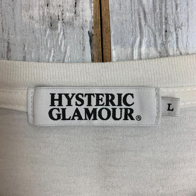 HYSTERIC GLAMOUR(ヒステリックグラマー)の【最高デザイン☆バックプリント】ヒステリックグラマー ロゴ Tシャツ Lサイズ メンズのトップス(Tシャツ/カットソー(半袖/袖なし))の商品写真