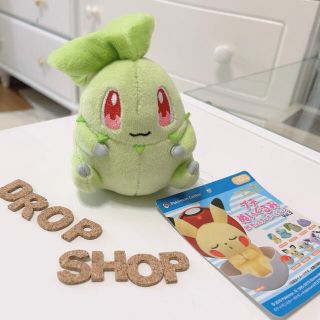 ポケモン(ポケモン)の𓊆 新品 チコリータ ポケモン プチぬいぐるみ 𓊇 (ぬいぐるみ)