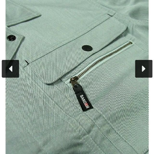【新品・未使用】ダイリキ　作業着 ブルゾン メンズのジャケット/アウター(ブルゾン)の商品写真