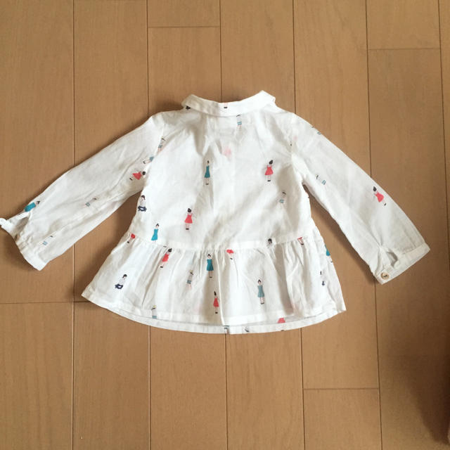 ZARA KIDS(ザラキッズ)のZARA babygirl ブラウス キッズ/ベビー/マタニティのベビー服(~85cm)(シャツ/カットソー)の商品写真