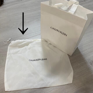 カルバンクライン(Calvin Klein)の【新品】カルバンクライン/特大巾着(ショップ袋)