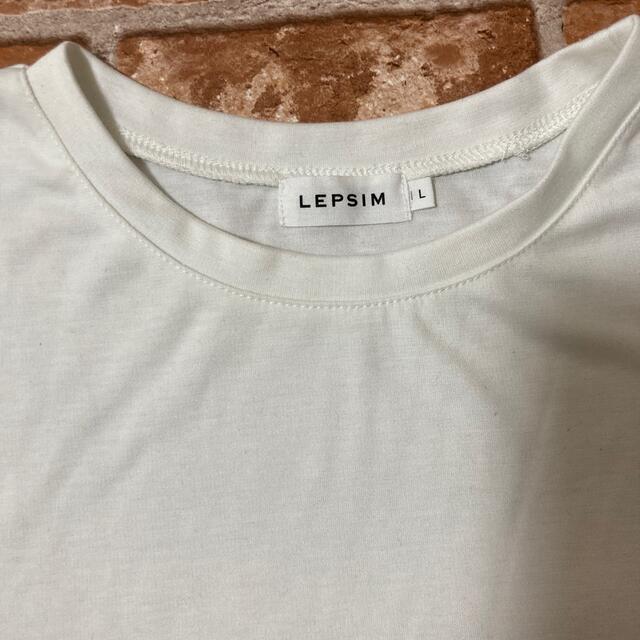 LEPSIM(レプシィム)のLEPSIM 半袖Tシャツ レディースのトップス(Tシャツ(半袖/袖なし))の商品写真