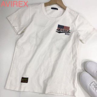 アヴィレックス(AVIREX)のAVIREX アヴィレックス 半袖Tシャツ カットソー ワッペン 2330(Tシャツ(半袖/袖なし))