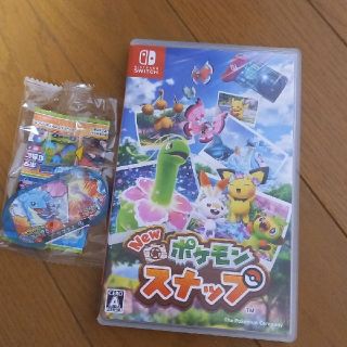 ニンテンドースイッチ(Nintendo Switch)の任天堂　New ポケモンスナップ　ソフト　早期特典　switch　パッケージ版　(家庭用ゲームソフト)