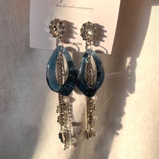 サンタモニカ(Santa Monica)のsilver blue pierce(ピアス)