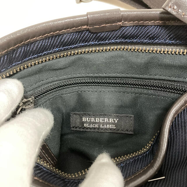 BURBERRY BLACK LABEL(バーバリーブラックレーベル)のバーバリーブラックレーベル　ショルダーバッグ メンズのバッグ(ショルダーバッグ)の商品写真