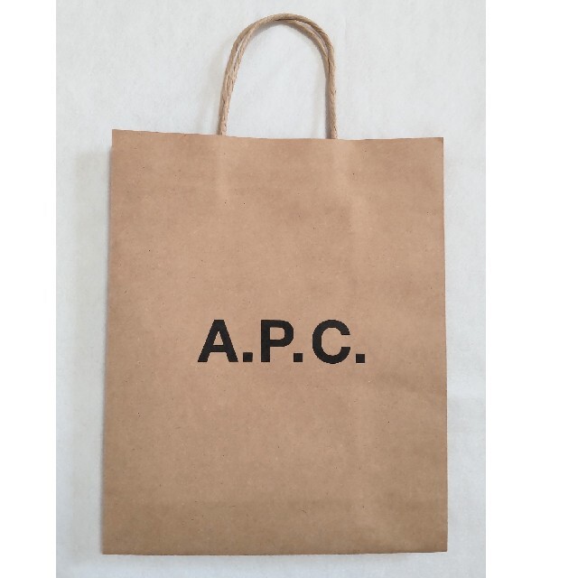 A.P.C(アーペーセー)のA.P.C紙袋 ショップ袋 ショッパー レディースのバッグ(ショップ袋)の商品写真