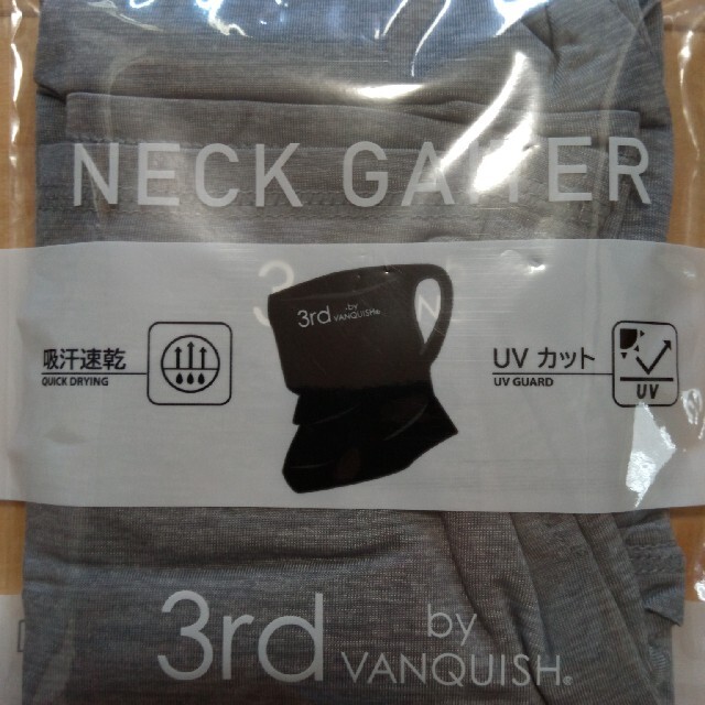 VANQUISH(ヴァンキッシュ)の朝倉未来●新品未開封● ネックゲイター Neck Gaitor グレー 灰 メンズのファッション小物(その他)の商品写真