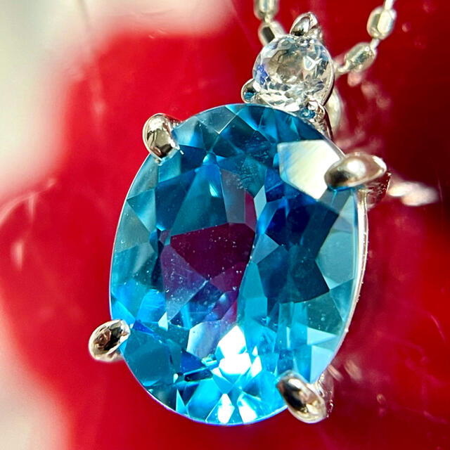 K18WG ブルートパーズ ネックレス 2.84CT | angeloawards.com