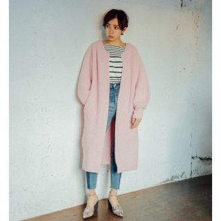 スライ(SLY)のSLY WOOL BALLOON  LG GOWN(カーディガン)