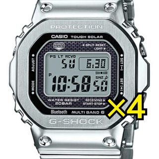 ジーショック(G-SHOCK)のGMW-B5000D-1JF 4個(腕時計(デジタル))