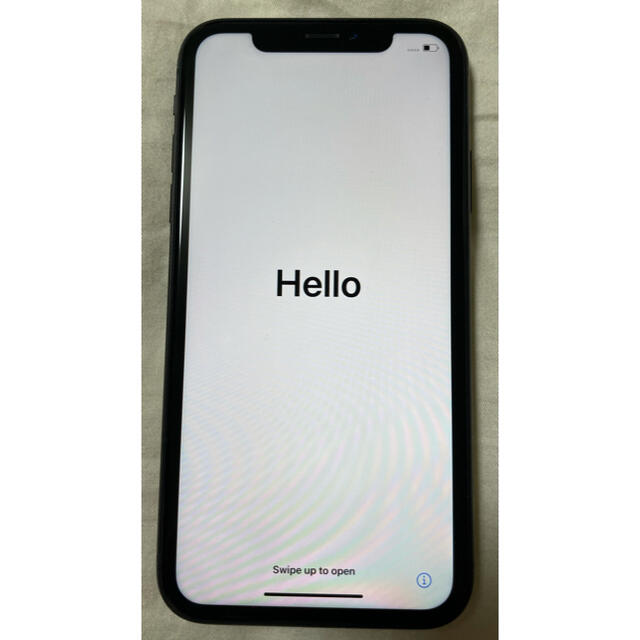 128GBバッテリー最大容量【美品】iPhone XR Black 128GB SIMフリー