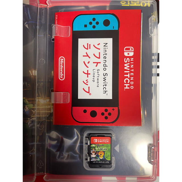 ルイージマンション3 Switch エンタメ/ホビーのゲームソフト/ゲーム機本体(家庭用ゲームソフト)の商品写真