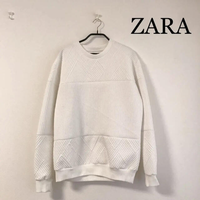 ZARA(ザラ)のZARA メンズ　デザイン　スウェット メンズのトップス(スウェット)の商品写真