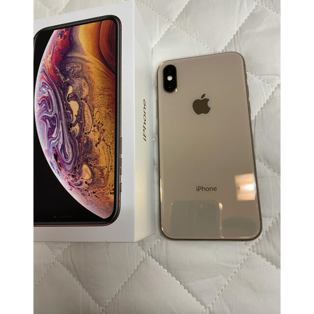 iPhone X S ゴールド　64GB docomo