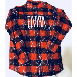 エルヴィア(ELVIA)の❤️ ELVIRA ❤️チェックシャツ❤️三代目 supreme 登坂広臣❤️(Tシャツ/カットソー(七分/長袖))