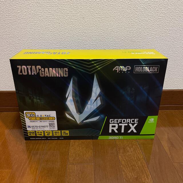 PC/タブレット新品 ZOTAC GeForce RTX 3080 Ti AMP Holo