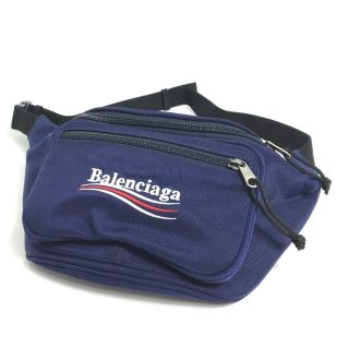 バレンシアガ(Balenciaga)のバレンシアガ BALENCIAGA エクスプローラー 482389 メンズ レディース ウエストバッグ ベルトバッグ ボディバッグ ナイロン ネイビー 新品同様(ボディバッグ/ウエストポーチ)