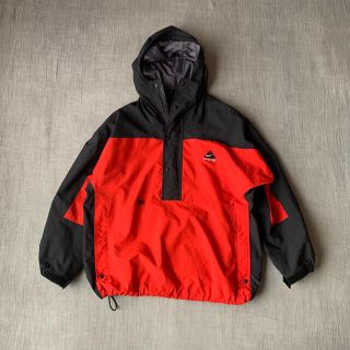 ナイキ(NIKE)のNIKE ACG マウンテンパーカー RD×BK アノラック ナイキ(マウンテンパーカー)