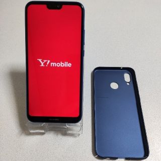 ファーウェイ(HUAWEI)の[美品]Y!mobile　HUAWEI P20 lite　SIMフリー(スマートフォン本体)