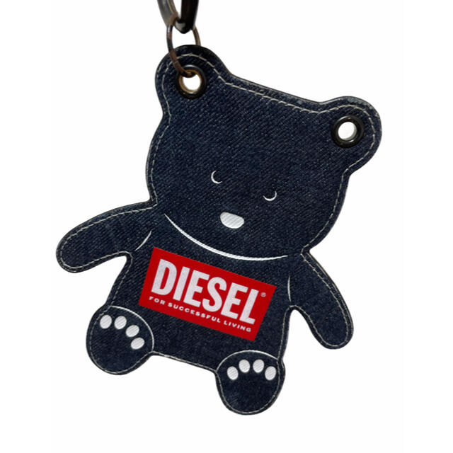 DIESEL ディーゼル　くまさん パスケース　インディゴブルー | フリマアプリ ラクマ