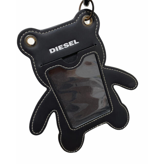 DIESEL(ディーゼル)のDIESEL ディーゼル　くまさん パスケース　インディゴブルー メンズのファッション小物(名刺入れ/定期入れ)の商品写真