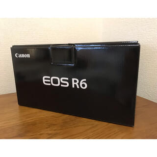 キヤノン(Canon)の【新品未使用品】CANON EOS R6 ボディ(ミラーレス一眼)