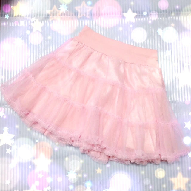 Spank!(スパンク)のRipo様専用♡パステルピンク♡パニエ♡ レディースのスカート(ミニスカート)の商品写真