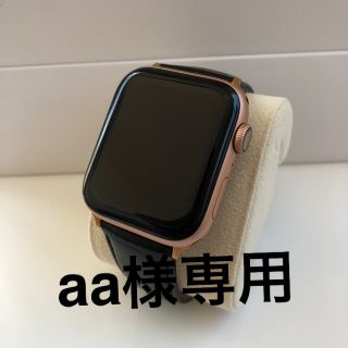 アップルウォッチ(Apple Watch)のアップルウォッチ4 44mm GPS ゴールド(腕時計(デジタル))