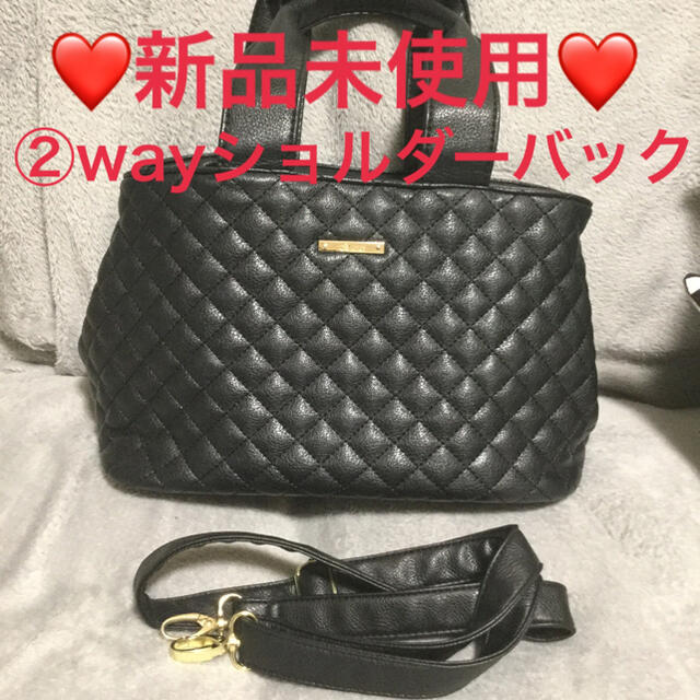 新品未使用❤②wayキルティングバック