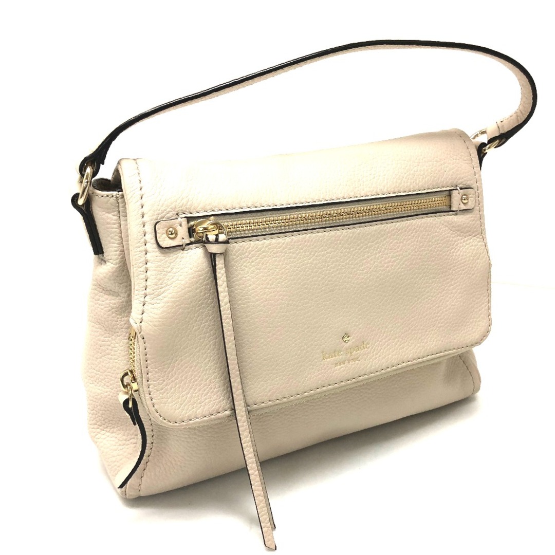 ケイトスペード Kate Spade コブルヒル PXRU6223 斜め掛け カバン 2WAY ハンドバッグ ショルダーバッグ レザー ライトベージュ